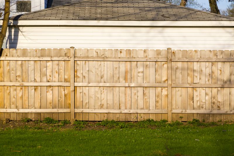 Privacy Fence Setup