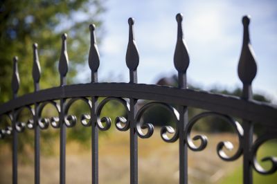 Ornamental Iron Fence Service detail